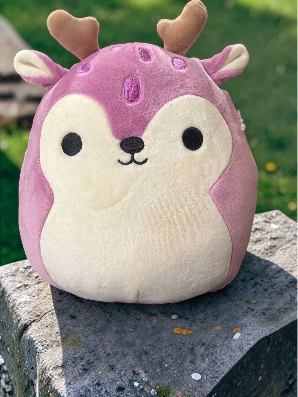 Squishmallows Shantrice the Plum Fawn Purple Deer Plush Kellytoy